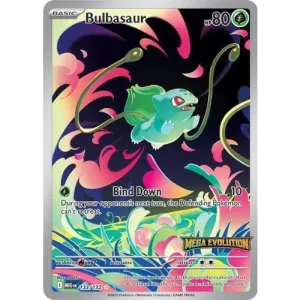 Bulbasaur - 133/132 - Mega Evolution Stamped