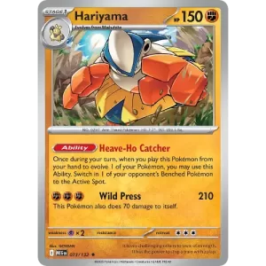 Hariyama - 073/132 - Rare