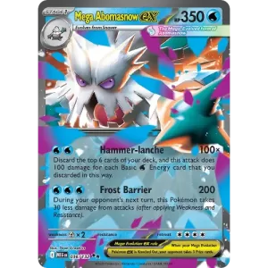 Mega Abomasnow ex - 036/132 - Double Rare