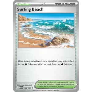 Surfing Beach - 129/132 - Uncommon