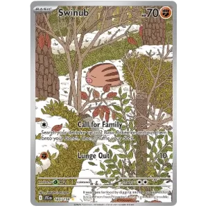 Swinub - 165/159 - Illustration Rare