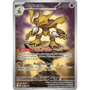 Alakazam – MEP009 – Illustration Rare Promo