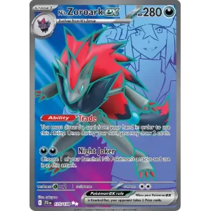 N's Zoroark ex - 175/159 - Full Art Secret Rare