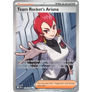 Team Rocket's Ariana - 224/182 -  Full Art Ultra Rare