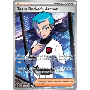 Team Rocket's Archer - 223/182 -  Full Art Ultra Rare