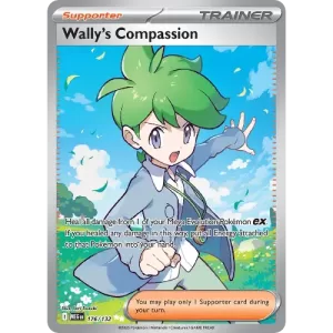 Wally's Compassion - 176/132 - Full Art Secret Rare