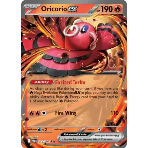 Oricorio ex - 018/094 - Double Rare