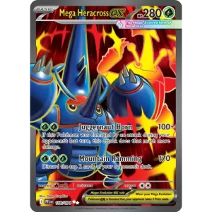 Mega Heracross ex - 108/094 - Full Art Secret Rare