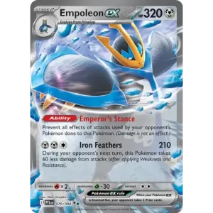 Empoleon ex - 070/094 - Double Rare