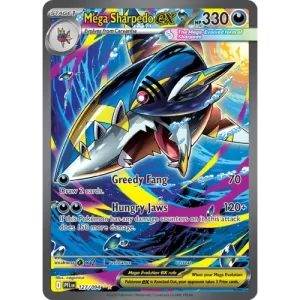 Mega Sharpedo ex - 127/094 - Special Illustration Rare