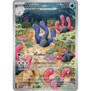 Wugtrio - 224/091 - Illustration Rare