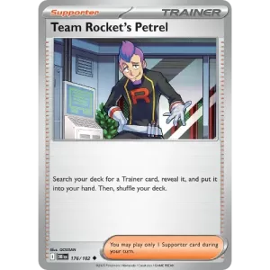Team Rocket's Petrel - 176/182 - Uncommon