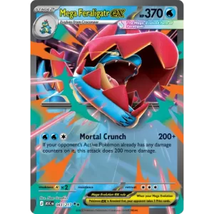 Mega Feraligatr ex – 043/217 – Double Rare