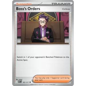 Boss's Orders (Corbeau) – 183/217 – Uncommon