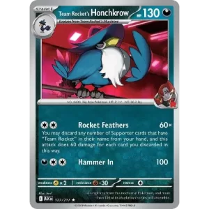 Team Rocket's Honchkrow – 127/217 – Rare
