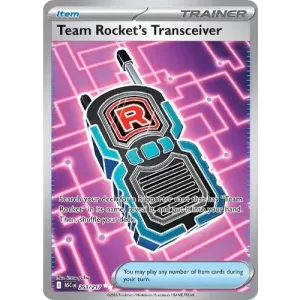 Team Rocket's Transceiver - 263/217 - Full Art Secret Rare