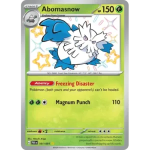 Abomasnow - 101/091 - Shiny Rare