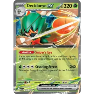 Decidueye ex - 012/088 - Double Rare