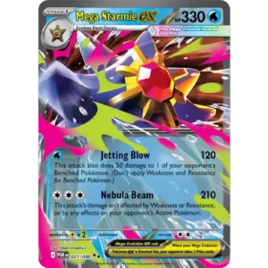 Mega Starmie ex - 021/088 - Double Rare
