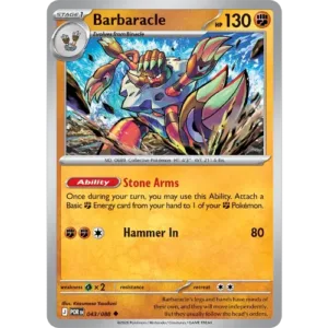 Barbaracle - 043/088 - Uncommon