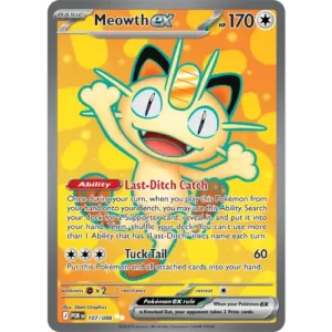 Meowth ex - 107/088 - Full Art Secret Rare