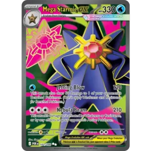 Mega Starmie ex - 102/088 - Full Art Secret Rare