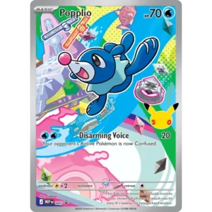Popplio – MEP045 – Illustration Rare Promo