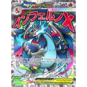 Mega Charizard X ex – MEP023 – Mega Attack Rare Promo