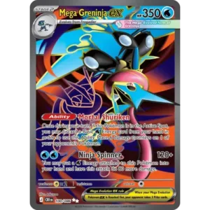 Mega Greninja ex - 100/086 - Full Art Secret Rare