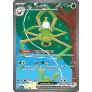 Spidops ex - 243/198 - Illustration Rare