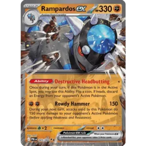 Rampardos ex - 065/084 - Double Rare