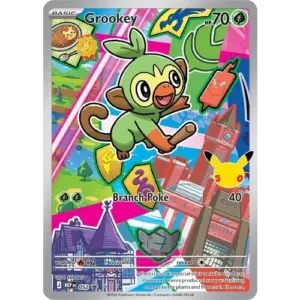 Grookey – MEP052 – Illustration Rare Promo