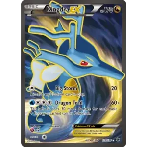 Kingdra EX - 122/124 - Full Art Ultra Rare