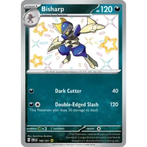 Bisharp - 186/091 - Shiny Rare