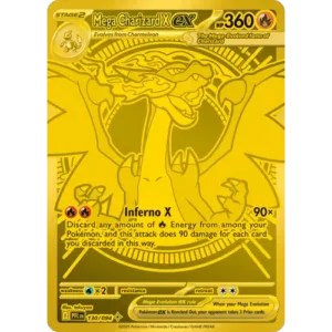 Mega-Charizard ex - 130/094 - Mega Hyper Rare
