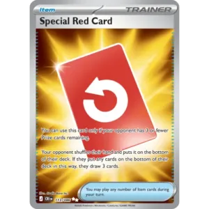 Special Red Card – 113/086 – Full Art Secret Rare