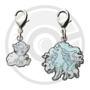 Llavero Alolan Vulpix & Ninetales