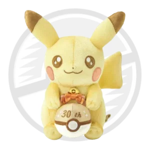 Peluche 30th Celebration Pikachu