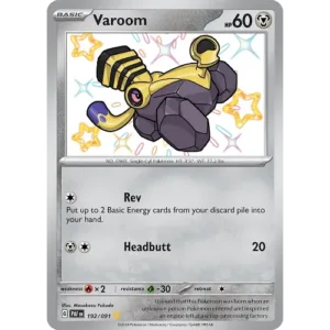 Varoom - 192/091 - Shiny Rare
