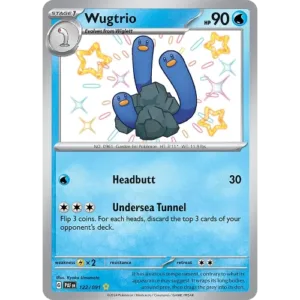 Wugtrio - 122/091 - Shiny Rare