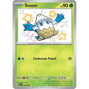 Snover - 100/091 - Shiny Rare