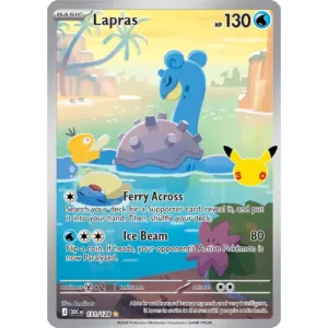 Lapras – 131/128 – Ilustration Rare