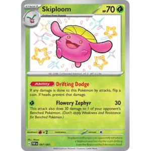 Skiploom - 097/091 - Shiny Rare