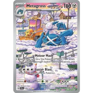 Metagross - 178/162 - Illustration Rare
