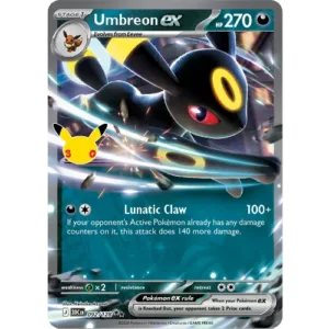 Umbreon ex – 092/128 – Double Rare