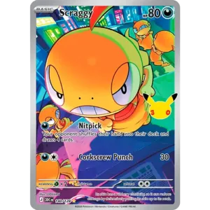 Scraggy – 140/128 – Illustration Rare