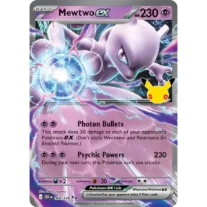 Mewtwo ex – 064/128 – Double Rare