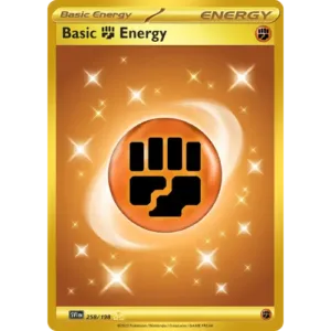 Basic Fighting Energy - 258/198 - Gold Secret Rare