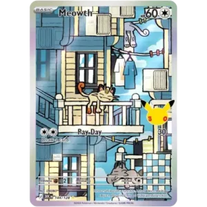 Meowth – 144/128 – Illustration Rare